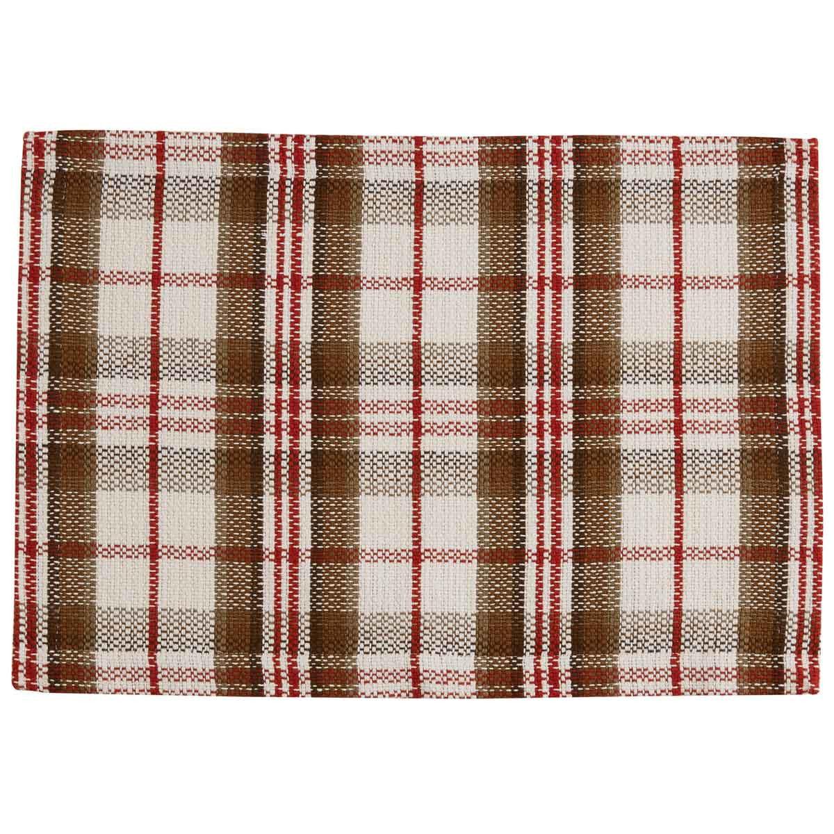 Harper Plaid Placemat Set of 12 Park Designs - The Fox Decor