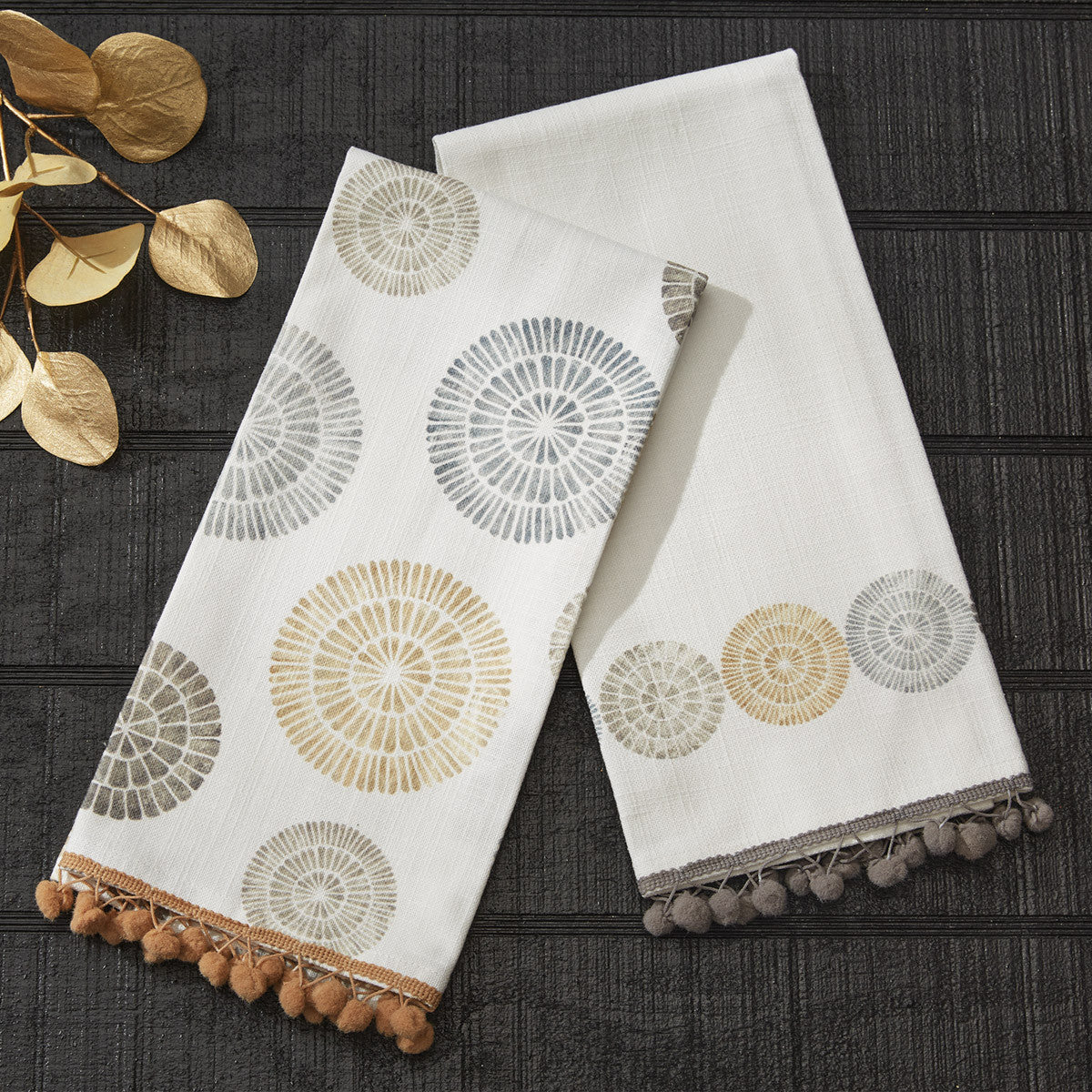 Kai Medallion Dishtowel Set Park Designs - The Fox Decor