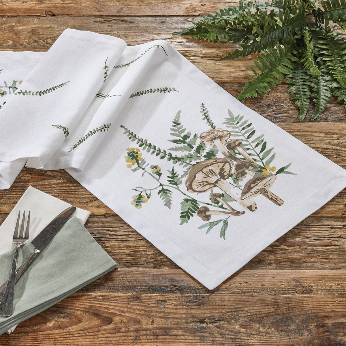 Enchanted Forest Runner 54"L - Set of 2 Park Designs