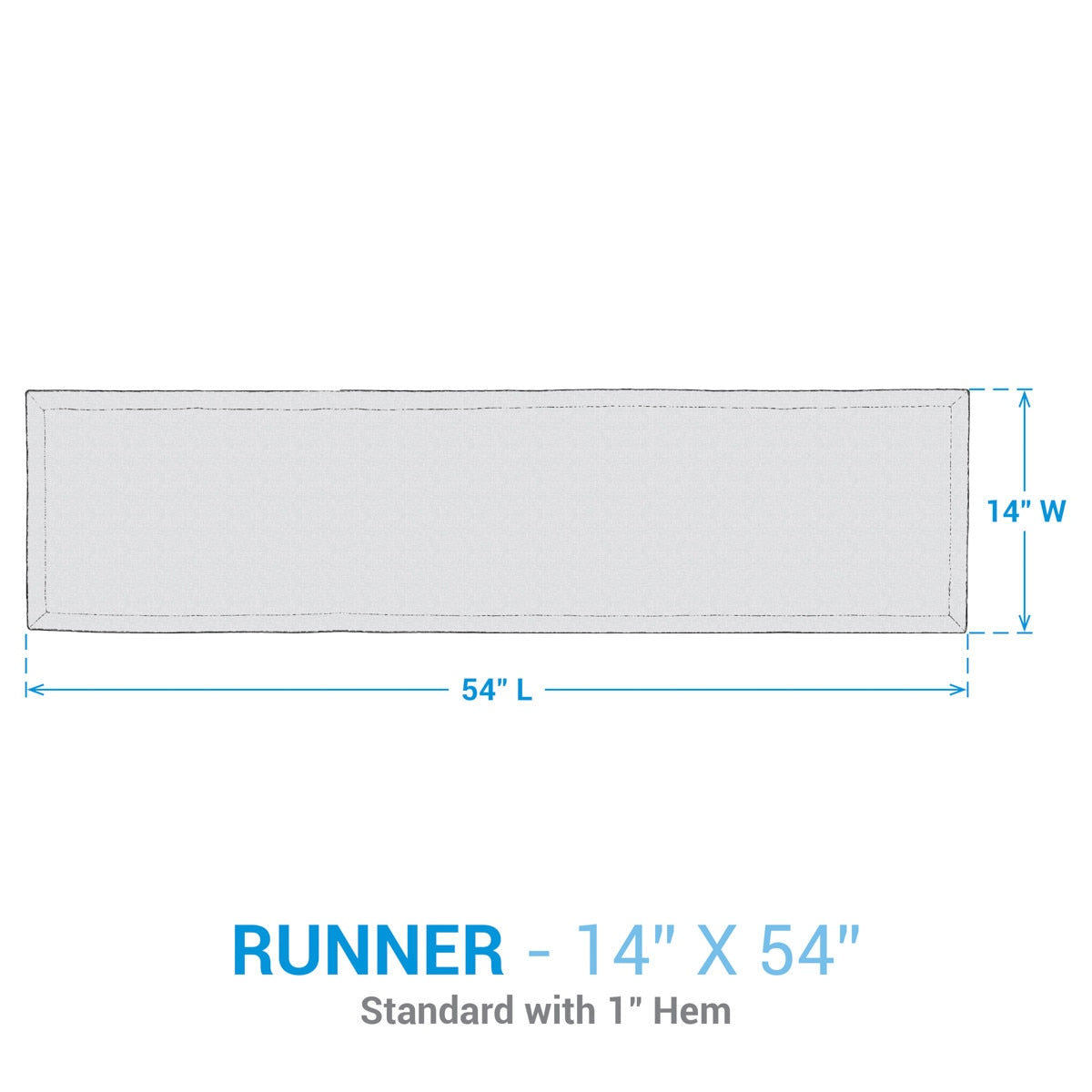 Enchanted Forest Runner 54"L - Set of 2 Park Designs