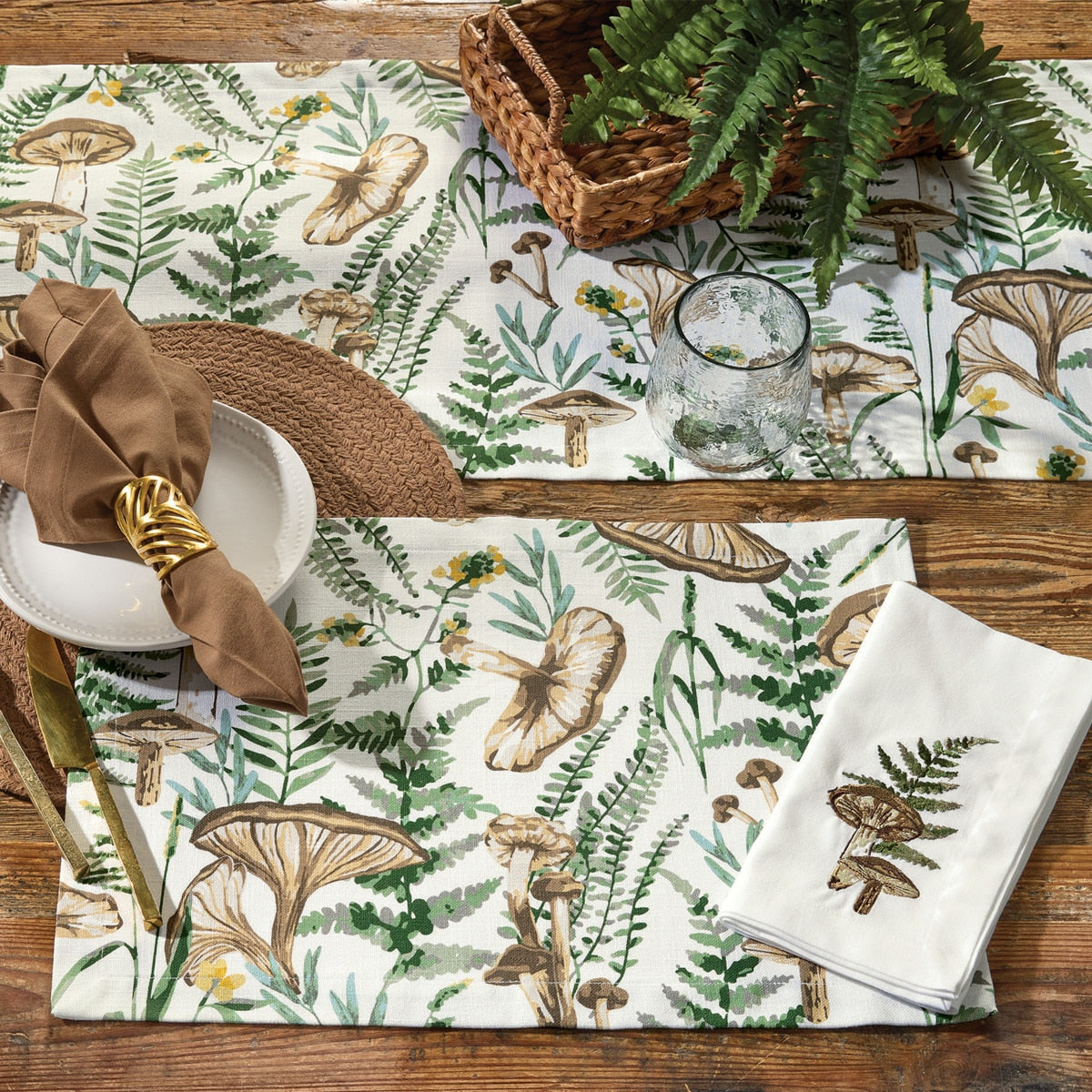Enchanted Forest Runner 72"L - Set of 2 Park Designs