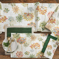 Lace Flowers Placemat Set of 12 Park Designs - The Fox Decor