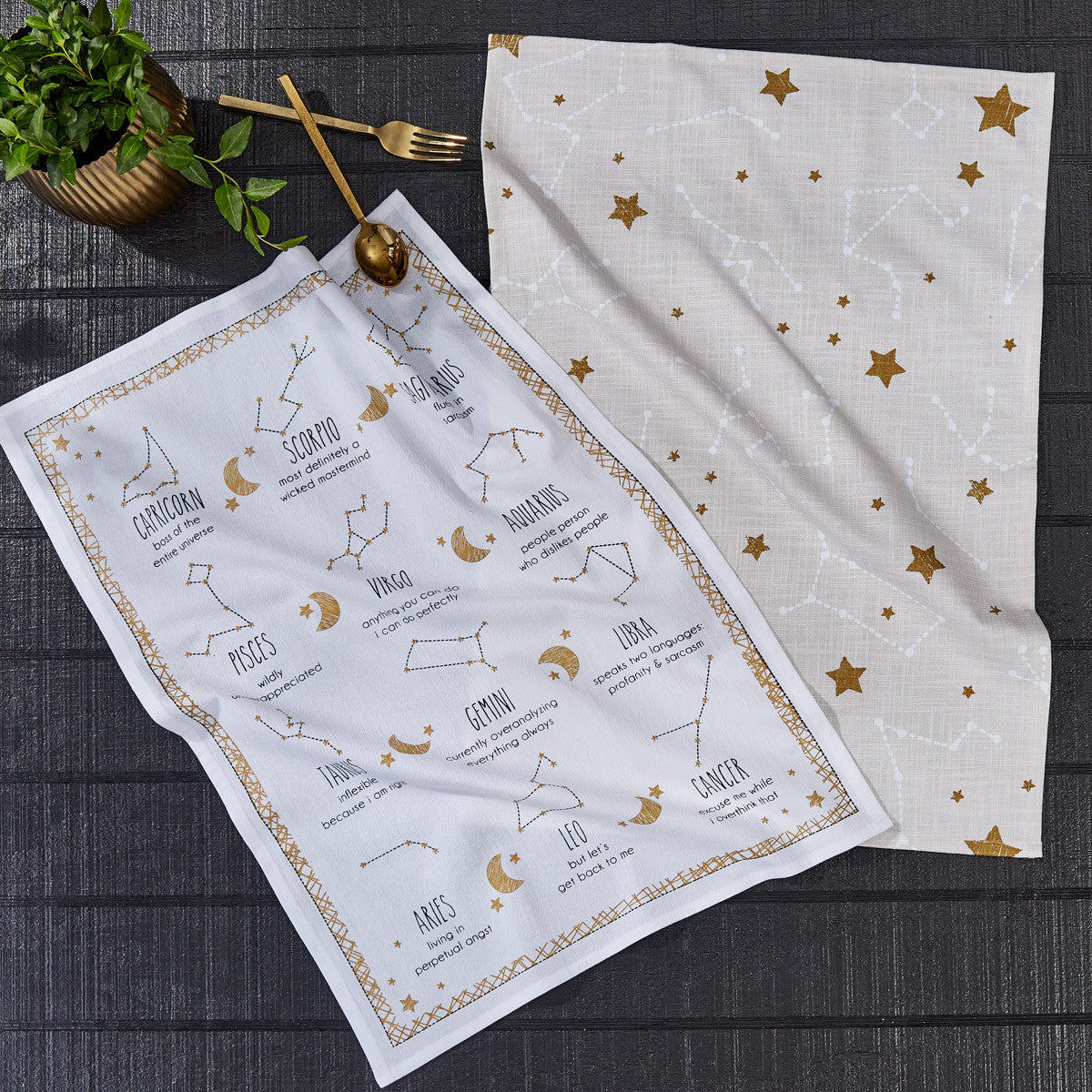 Starry Sky Two Dishtowel Set Park Designs - The Fox Decor