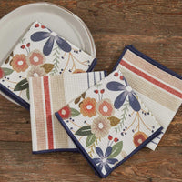 Indie Boho Printed Dishcloths Set Of 4 Park Designs - The Fox Decor