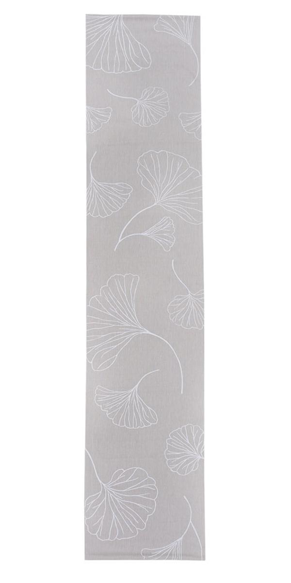 Gingko Table Runner 72"L - Stone Set of 2 Park Designs - The Fox Decor