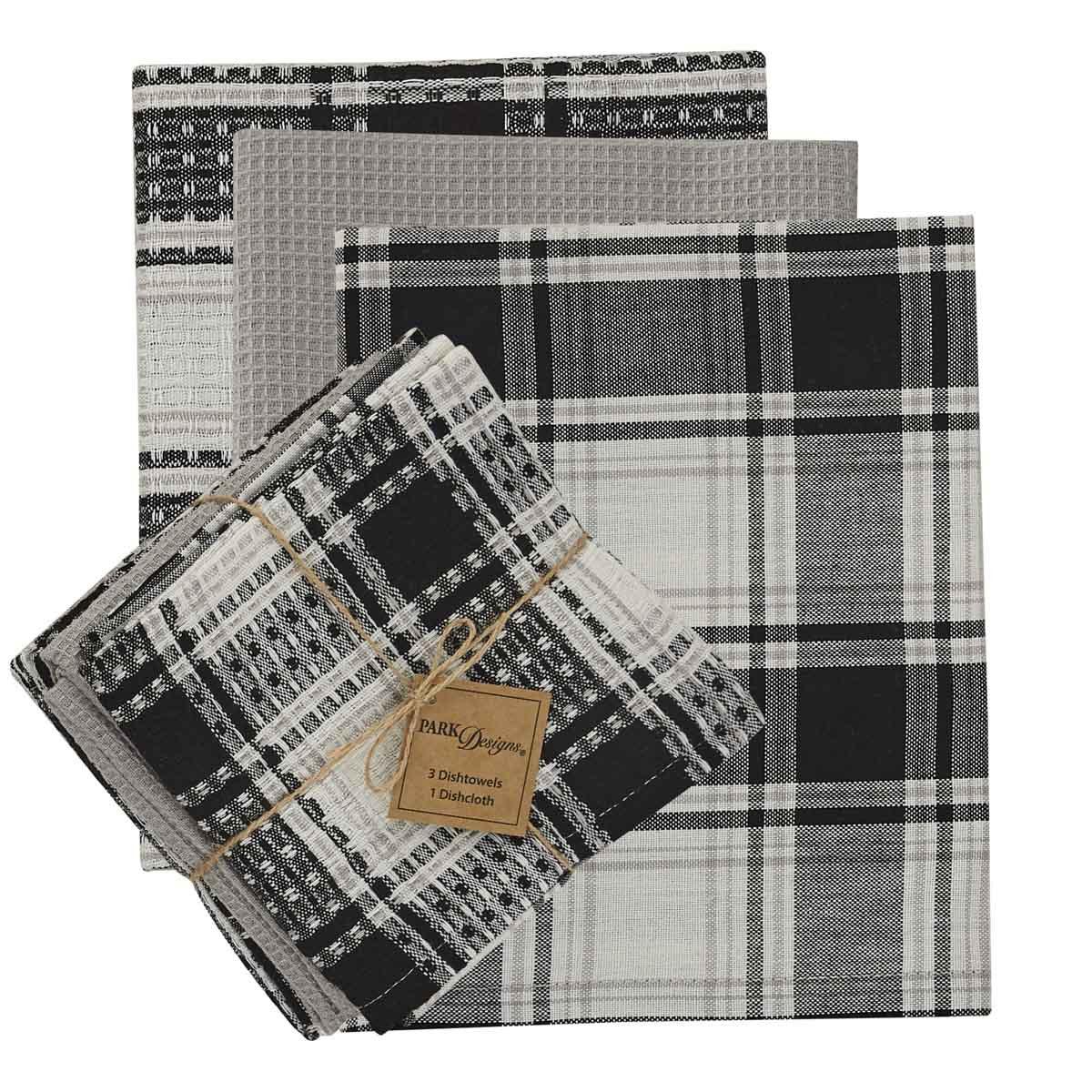 Crossroads 3 Dishtowels 1 Dishcloth Set Park Designs - The Fox Decor