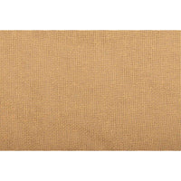 Burlap Natural Ruffled Queen Bed Skirt 60x80x16 - The Fox Decor