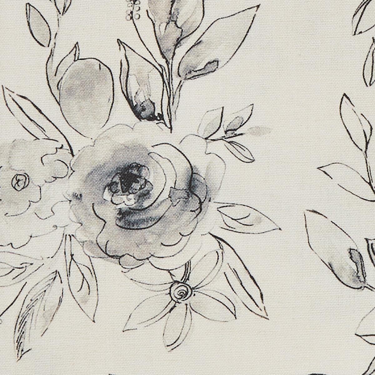 Midnight Floral Napkins - Set of 6 Park Designs - The Fox Decor