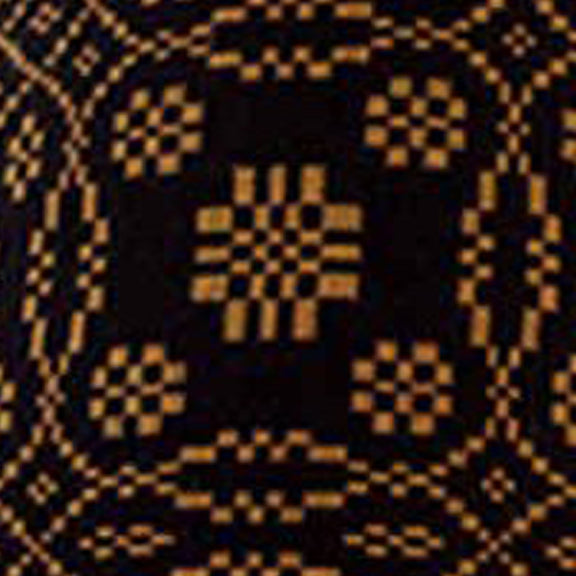Black Mustard Lover?œ????ƒ?›??S Knot Jacquard 12" Lampshade - Interiors by Elizabeth