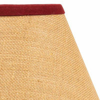 Barn Red Wheat Burlap Stripe 12