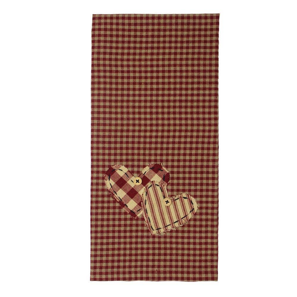Hearts Towel  Set of 2 ET000066