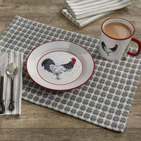 Crossings Placemat - Gray Set of 4 Park Designs - The Fox Decor