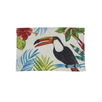 Tropical Paradise Placemat - Toucan Set of 4 Park Designs - The Fox Decor