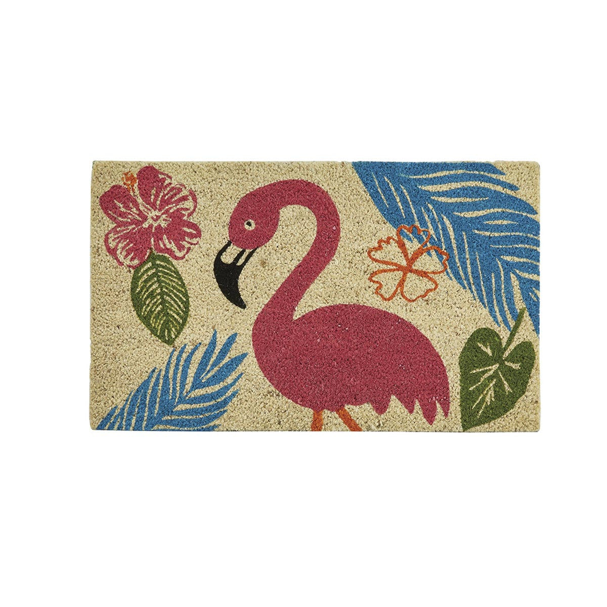 Flamingo Coir Doormat Park Designs - The Fox Decor