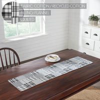 Sawyer Mill Black Runner Quilted 12x48 - The Fox Decor