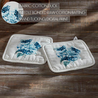 Finders Keepers Hydrangea Pot Holder Set of 2 8x8 - The Fox Decor
