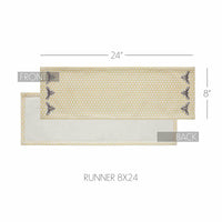 Buzzy Bees Runner 8x24 - The Fox Decor