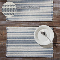 Finders Keepers Chevron Placemat Set of 2 13x19 - The Fox Decor