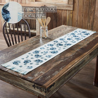 Finders Keepers Hydrangea Ruffled Runner 12x60 - The Fox Decor