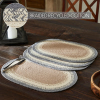 Finders Keepers Oval Placemat Set of 4 13x19 - The Fox Decor