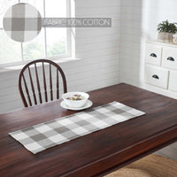 Annie Buffalo Check Grey Runner 12x36 - The Fox Decor