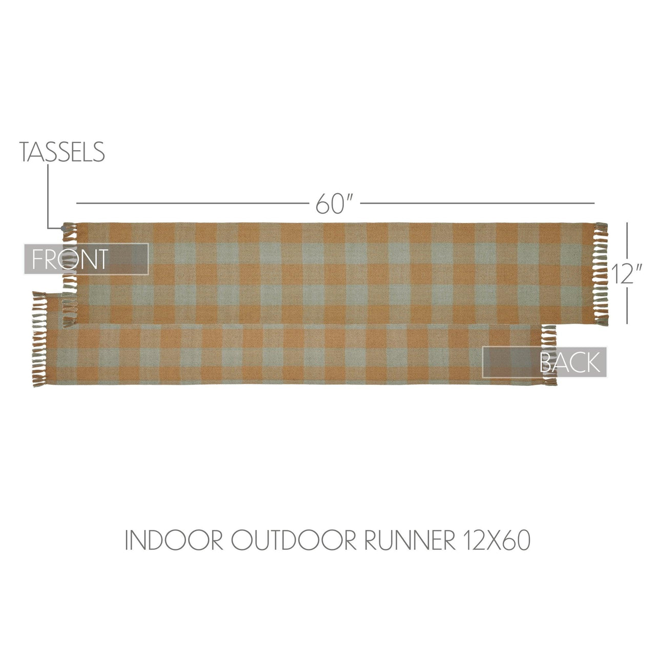 Spring In Bloom Indoor/Outdoor Runner 12x60 - The Fox Decor