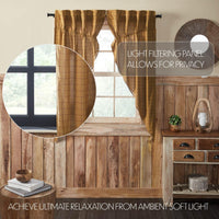 Connell Prairie Short Panel Set of 2 63x36x18 - The Fox Decor