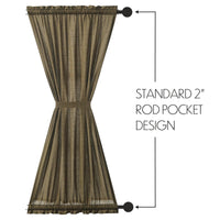 Tea Cabin Green Plaid Door Panel 72x40 - The Fox Decor