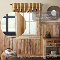 Pip Vinestar Scalloped Layered Swag Set of 2 36x36x16 - The Fox Decor