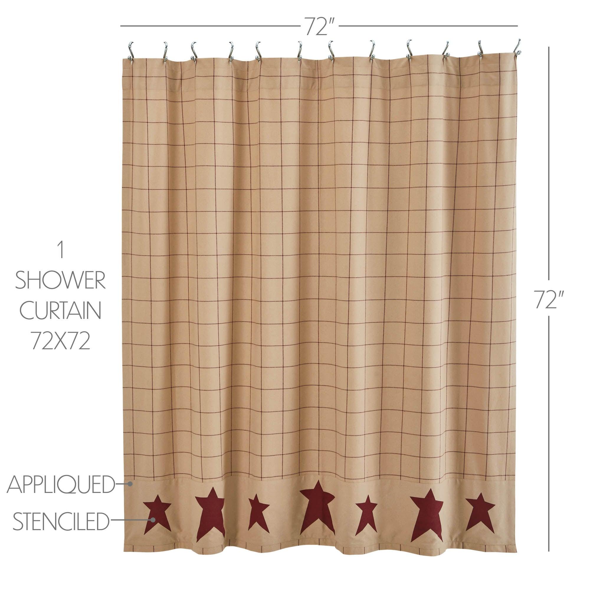 Connell Shower Curtain 72x72 - The Fox Decor