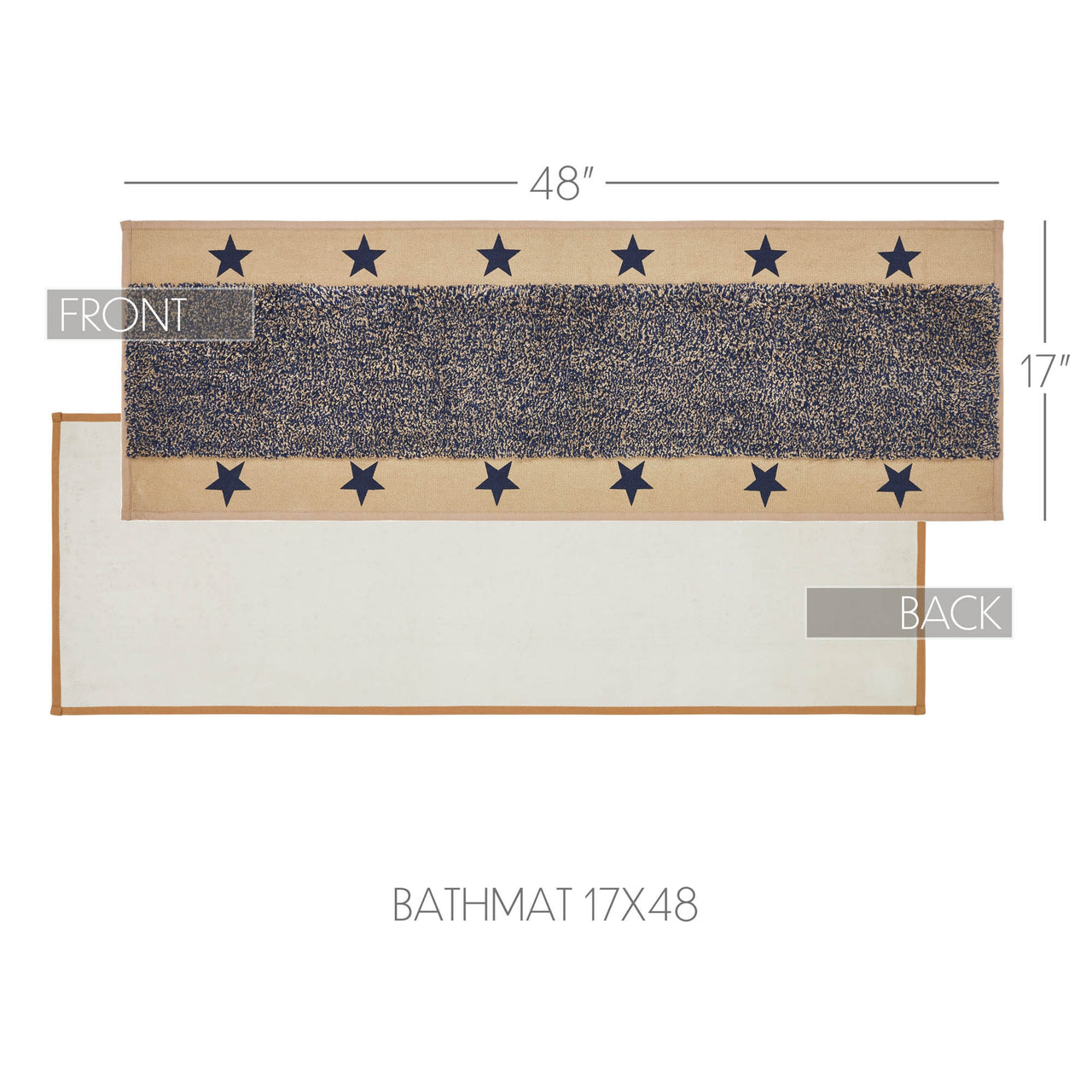 My Country Bathmat 17x48