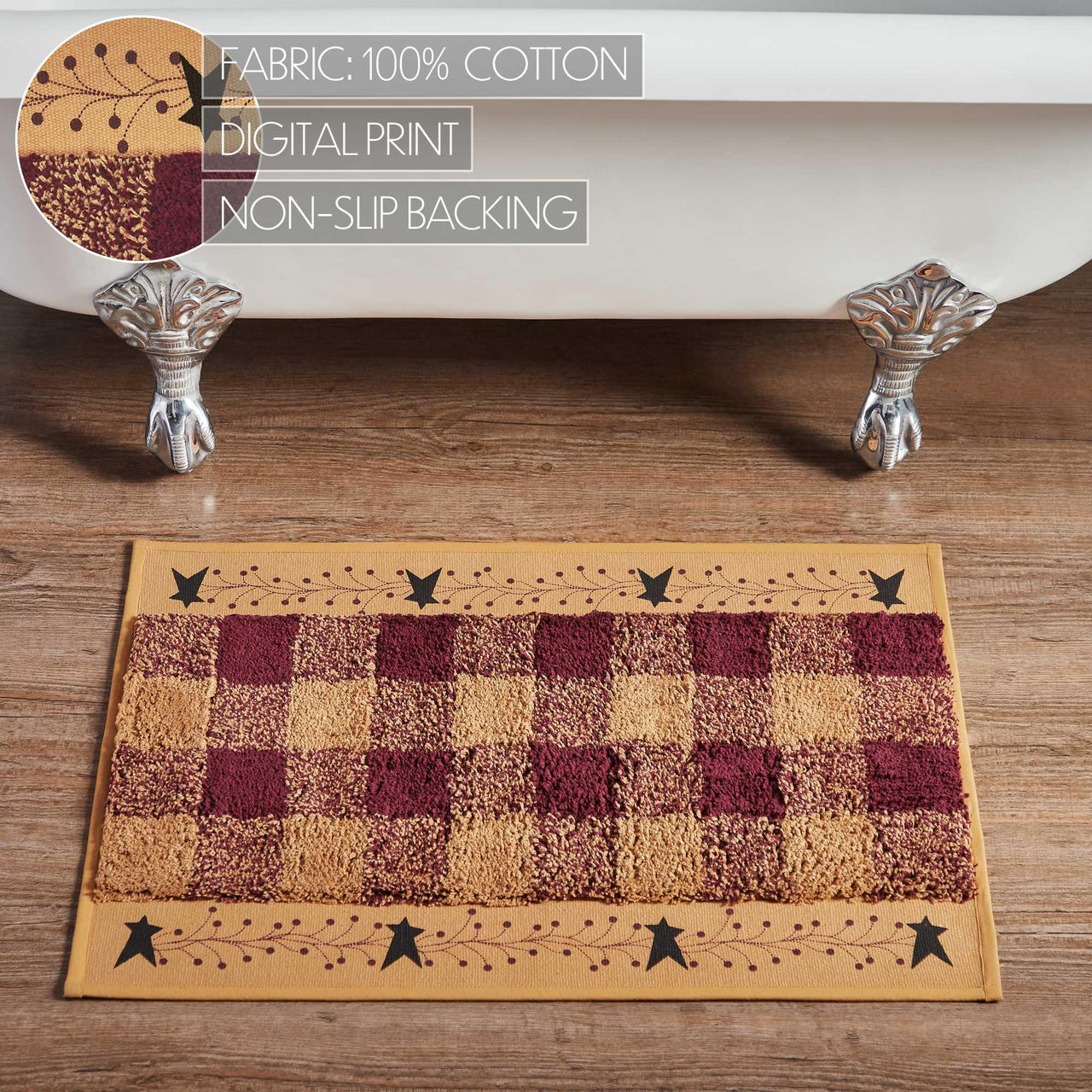 Pip Vinestar Bathmat 20x30 - The Fox Decor