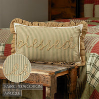 Thumbnail for Prairie Winds Blessed Pillow 14x22 VHC Brands - The Fox Decor