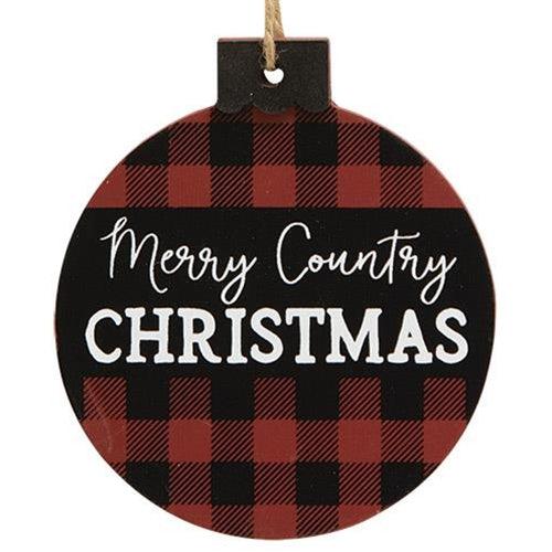 Home For Christmas Ornament 3 Asstd - The Fox Decor