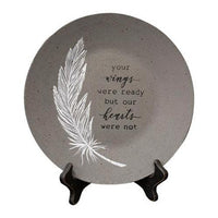 Your Wings Were Ready Plate - The Fox Decor