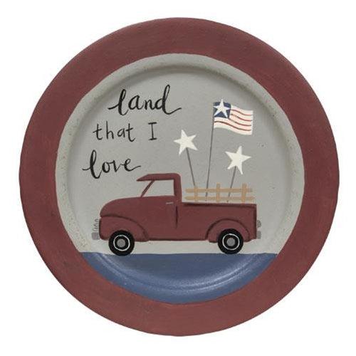 Land That I Love Plate 115 - The Fox Decor