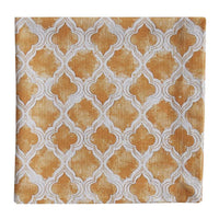 Watercolor Geo Apricot Napkin Set of 12 Park Designs - The Fox Decor