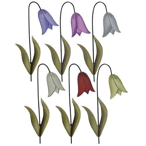 6 Set Hanging Tulips Ornaments - The Fox Decor