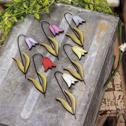 6 Set Hanging Tulips Ornaments - The Fox Decor