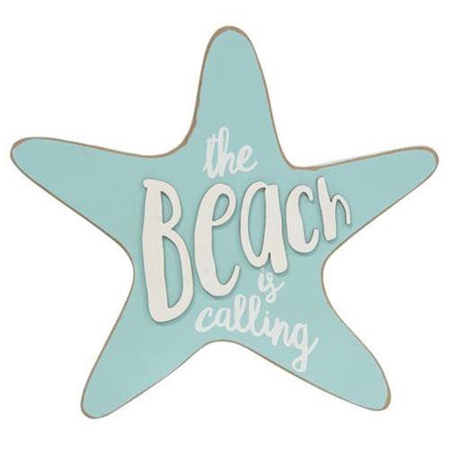 The Beach Is Calling Star Plaque - The Fox Decor