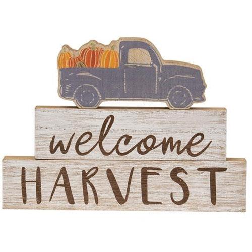 3 Set Welcome Harvest Truck Stackers - The Fox Decor