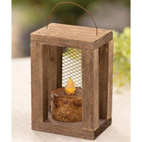Screened In Tealight Hut - The Fox Decor