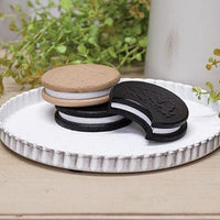 3 Set Wooden Cream-Filled Cookies - The Fox Decor