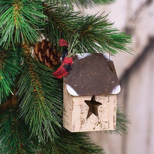 Tin Roof Star House Ornament - The Fox Decor