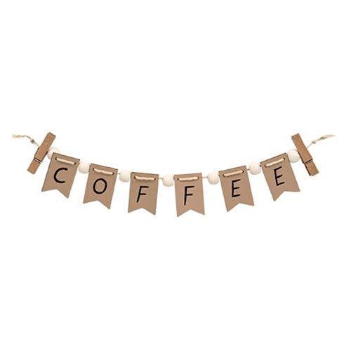 Coffee Mini Clip Banner - The Fox Decor