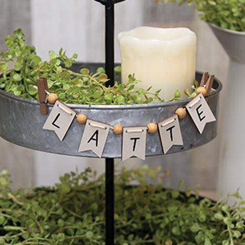 Latte Mini Clip Banner - The Fox Decor