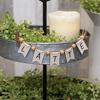 Latte Mini Clip Banner - The Fox Decor