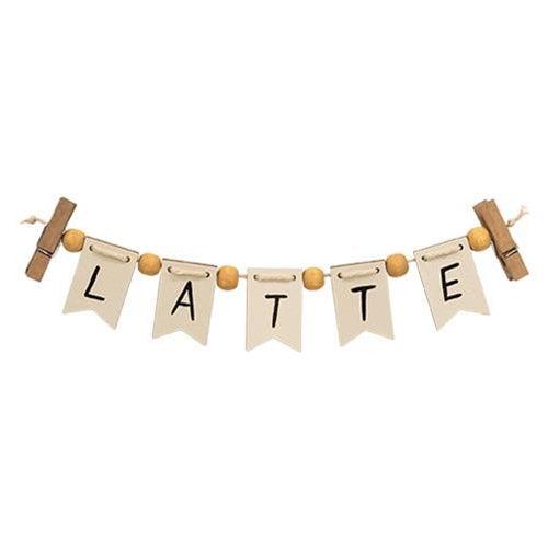 Latte Mini Clip Banner - The Fox Decor