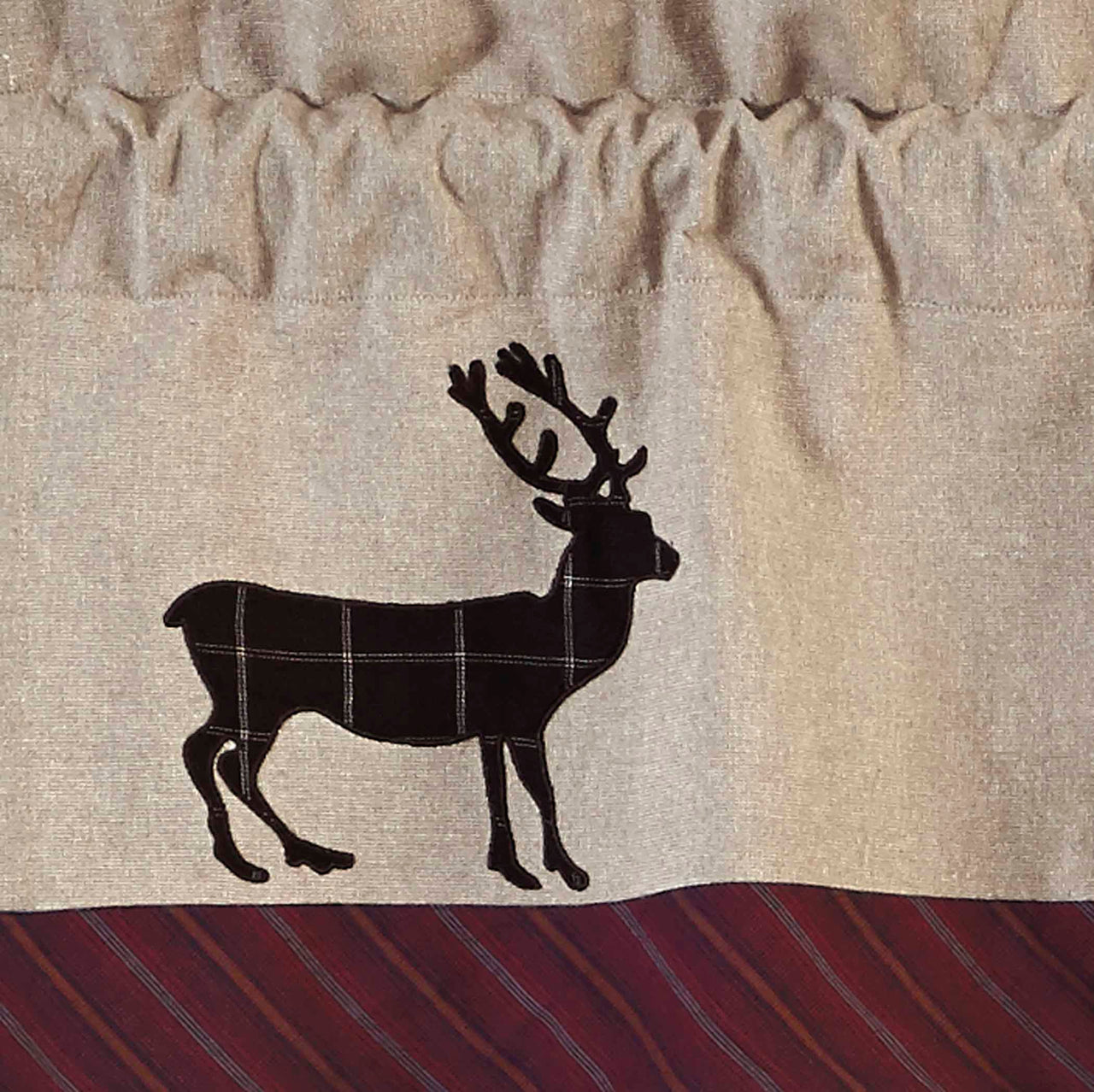 Wyatt Deer Valance Curtain 16x72