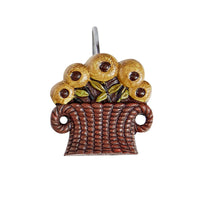 Folk Crow Shower Curtain Hooks Set of 4 Park Designs - The Fox Decor